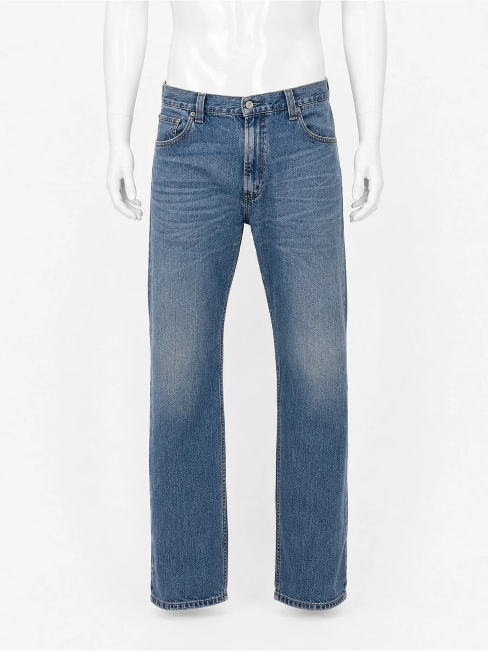 Levi’s 529 Medium Wash Low Rise Straight Jeans